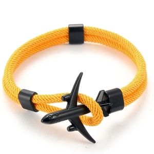 Super Cool Pilot Airplane Anchor Paracord Bracelet